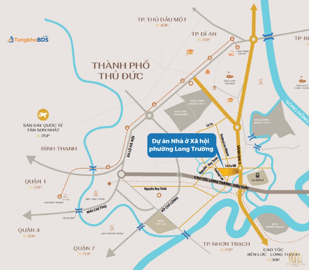 Nhà ở xã hội phường Long Trường