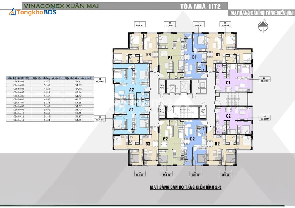 Nhà ở xã hội 11T2 Xuân Mai