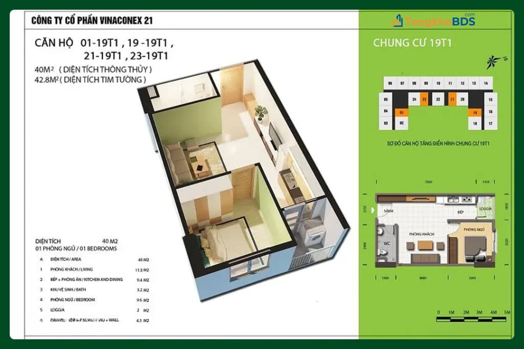 Nhà ở xã hội Lucky House Kiến Hưng