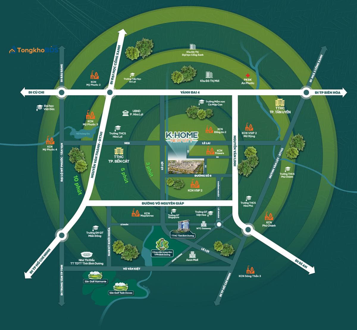 Nhà ở xã hội K.Home New City Bình Dương