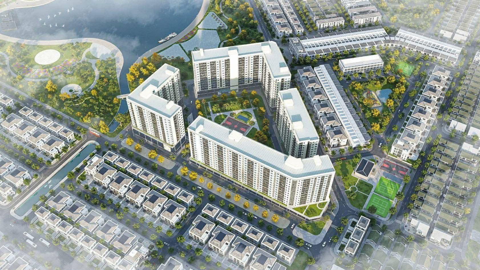Nhà ở xã hội tại khu đất chung cư số 5 thuộc Khu B - khu dân cư Nam cầu Cẩm Lệ