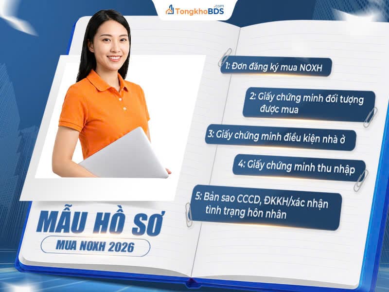 Mẫu hồ sơ đăng ký mua nhà ở xã hội mới nhất năm 2026