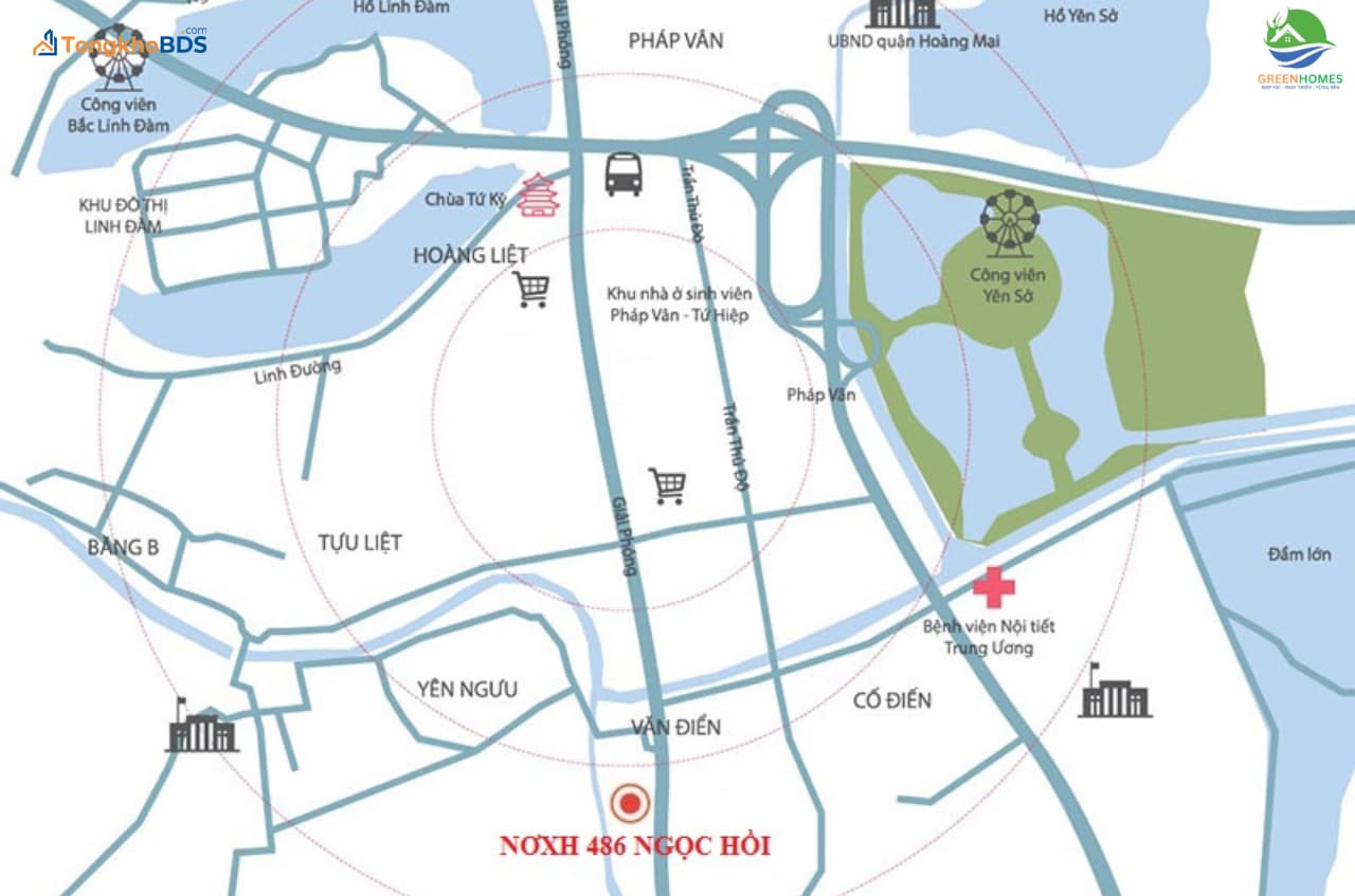 Nhà ở xã hội 486 Ngọc Hồi - Thanh Trì