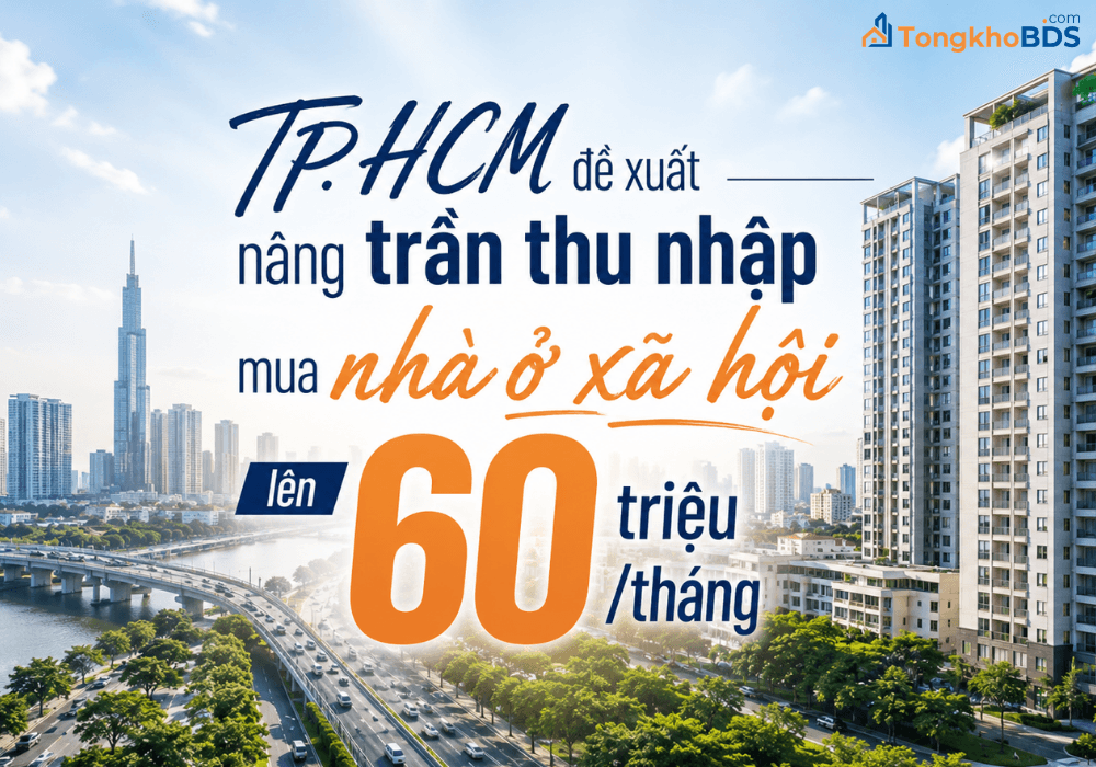 TP.HCM đề xuất nâng trần thu nhập mua nhà ở xã hội lên 60 triệu/tháng